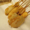 Kushiage Shibuta Atsushi - 【餅・チーズ・豚ヒレ・鶏ササミ・鶏モモ・ウズラ玉子】