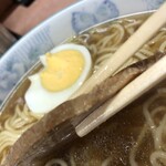 大勝軒 - 叉焼断面3-4㎜