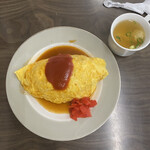 角屋食堂 - オムライス@650