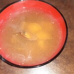 焼鳥 ホルモン おすみ - 貝汁