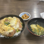 角屋食堂 - カツ丼@650