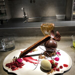 PATISSERIE ASAKO IWAYANAGI - デセールビジュー  黒さくらんぼ 〜フォレ デ パピヨン〜