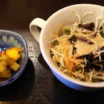 うみからそらへ - 小鉢（オムレツ）サラダ