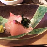 うみからそらへ - 本日のお刺身  サワラ？  タイ  ヒラマサ