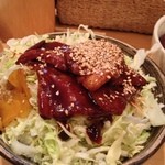 里のうどん - 半バラ丼