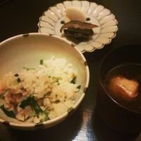 割烹 喜作 - 甘鯛の炊き込みご飯