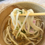 道の駅 あらぎの里 - のど越しがよく、めちゃくちゃ美味しかったこんにゃくうどんでした