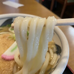 Shikoku Udon - 細めの麺は柔らかい