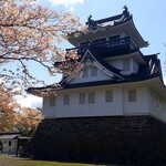 元祖十文字中華そば マルタマ - 横手公園内にある模擬天守閣も素晴らしかった♪