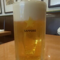 横浜中華街 北京飯店 - 生ビール 横浜中華街 北京飯店 - 生ビール