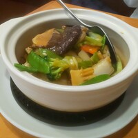 横浜中華街 北京飯店 - 野菜おこげ 横浜中華街 北京飯店 - 野菜おこげ