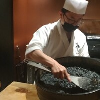 麻布 黒しゃり - 