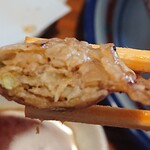 はなさき家 - 揚げ餃子 断面