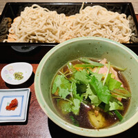 蕎麦懐石 無庵 - 鴨せいろ