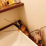 森のらくだ - お手洗いのらくだ