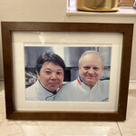 ナベノ-イズム - 渡辺オーナーシェフと、ジョエルロブションさん