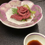 梅むら旅館 うぐいす亭 - 夕食別注、馬刺し