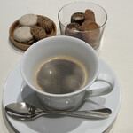 ナベノ-イズム - 日本堤　バッハコーヒーと駒形をイメージした小菓子