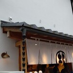 甘味処 鎌倉 - 入り口の暖簾