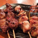 （2013/1月）焼鳥は葱身とレバー