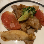 中国料理 桃林 - メインの牛肉料理