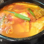 韓国創作料理 あぼじ - スンドゥブ