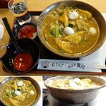 勢川  本店 - 豊橋カレーうどん　勢川本店(愛知県豊田市)　食彩賓館撮影