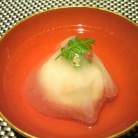 日本料理 晴山 - 2月ホタテのしんじょ椀