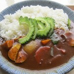 ハーヤナゴミカフェ - 季節の島野菜カレー