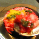 北海道焼肉 北うし - びえい和牛サーロイン使用・とろけるユッケの美深産キャビアのせ