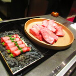 北海道焼肉 北うし - 【知床和牛の塩焼き３品】