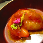 北海道焼肉 北うし - 【海鮮と果物のキムチ】あまおう苺とボタン海老