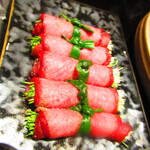 北海道焼肉 北うし - 【知床和牛の塩焼き３品】芽ネギタン