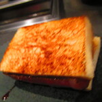 北海道焼肉 北うし - 【特選3】びえい和牛のヒレステーキサンド