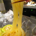 北海道焼肉 北うし - 【〆のお食事】酢橘と和出汁の冷麺