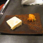 北海道焼肉 北うし - 【サラダ1】自家製チーズテリーヌ キムチ添え