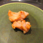 北海道焼肉 北うし - 【〆の焼き】牛ミノ