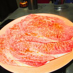 北海道焼肉 北うし - 【特選2】びえい和牛・サーロイン焼きすき