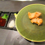 北海道焼肉 北うし - 【〆の焼き】牛ミノ