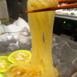 北海道焼肉 北うし - 【〆のお食事】酢橘と和出汁の冷麺