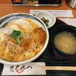 まるかつ - ダブル玉子かつ丼