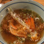 福よし - 出汁スープ（吉次のアラ入り）