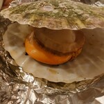 福よし - ホタテのホイル焼き