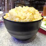 四川厨房 随苑 - エビチリ定食750円（ランチは、鶏唐揚げ４個、炒飯ほかは食べ放題）