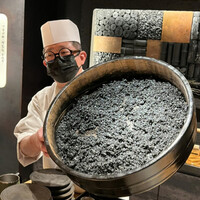 麻布 黒しゃり - 