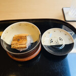 山玄茶 - 穴子の飯蒸し