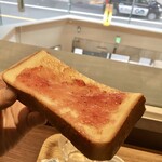 キーズカフェ - トーストモーニングセット420円