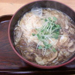 彩彩 - 県産きのこのかき玉蕎麦