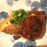 焼とり 南風 - 大将のサバの味噌煮☆アブラののった美味しいさばでした( ^ω^ )