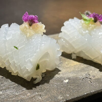 十皿 - 剣先烏賊のマリネ サルサベルデ